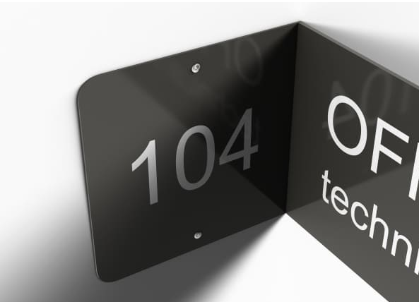 Табличка в виде плоской панели от компании Lightbox. Табличка в виде плоской панели в Минске от компании Lightbox.