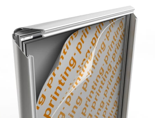 Штендер в профиле клик-система от компании Lightbox. Штендер в профиле клик-система в Минске от компании Lightbox.