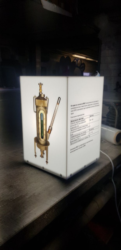 Лайтбокс в виде куба от компании Lightbox. Лайтбокс в виде куба в Минске от компании Lightbox.
