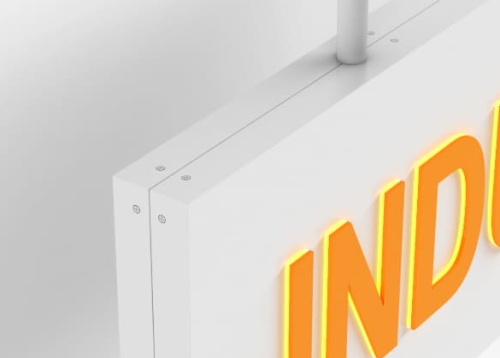 Лайтбокс с инкрустированными буквами подвесной от компании Lightbox. Лайтбокс с инкрустированными буквами подвесной в Минске от компании Lightbox.