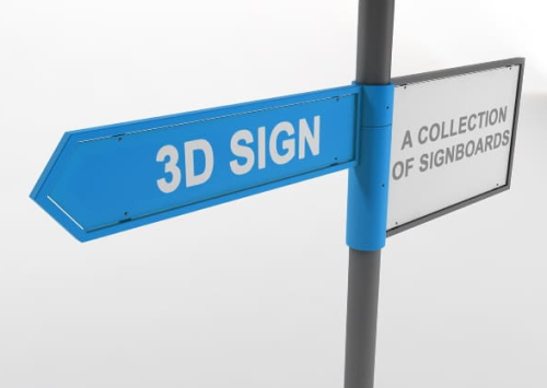 Уличный указатель в виде стойки от компании Lightbox. ( Уличный указатель в виде стойки) в Минске от компании Lightbox.by