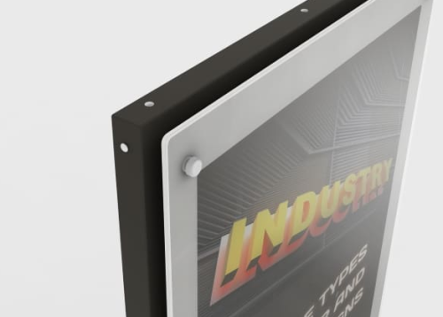 Стойка для полиграфии с функцией смены изображения от компании Lightbox. Стойка для полиграфии с функцией смены изображения в Минске от компании Lightbox.