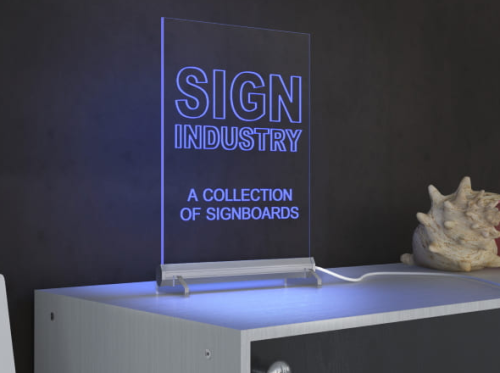 Акрилайт настольный от компании Lightbox. Заказать Акрилайт настольный в Минске от компании Lightbox.