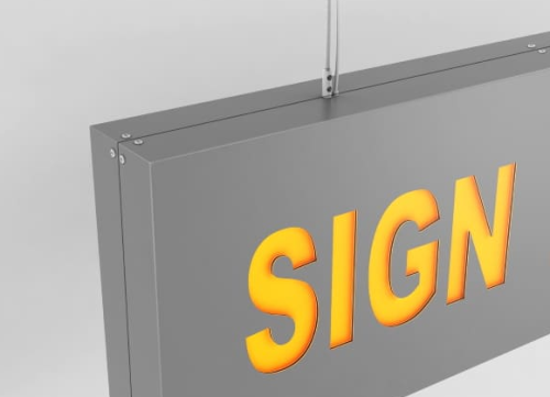 Лайтбокс с прорезными буквами подвесной от компании Lightbox. Лайтбокс с прорезными буквами подвесной в Минске от компании Lightbox.