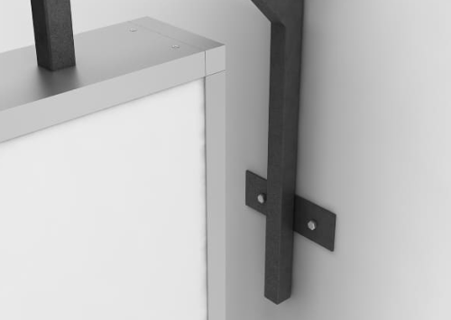 Панель-кронштейн с фронтальной подсветкой в виде короба от компании Lightbox. Панель-кронштейн с фронтальной подсветкой в виде короба в Минске от компании Lightbox.