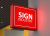 Панель-кронштейн с фронтальной подсветкой квадратный от компании Lightbox. Панель-кронштейн с фронтальной подсветкой квадратный в Минске от компании Lightbox.