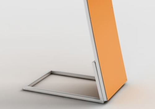 Стойка с объёмными карманами от компании Lightbox. Стойка с объёмными карманами в Минске от компании Lightbox.