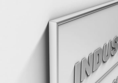 Табличка в профиле nielsen с плоскими буквами от компании Lightbox. Табличка в профиле nielsen с плоскими буквами в Минске от компании Lightbox.